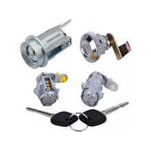 Serrure de porte et de réservoir de gaz avec 2 clés 69005-35130 pour Toyota Pick Up Hilux RN85 RN90 RN106 LN80 LN86 LN90 LN105 LN109 YN85 YN86 1988-1997