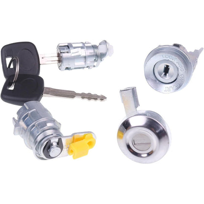 Door Lock & Gas Lock with 2 Keys 69005-35130 for Toyota Pick Up Hilux RN85 RN90 RN106 LN80 LN86 LN90 LN105 LN109 YN85 YN86 1988-1997 - KUDUPARTS