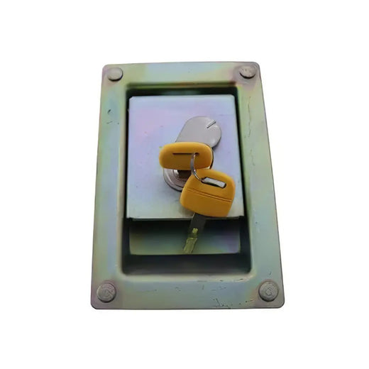 Door Side Lock With 2 Keys for Hitachi Excavator EX60 EX70 EX120 EX200 EX220 EX Series - KUDUPARTS