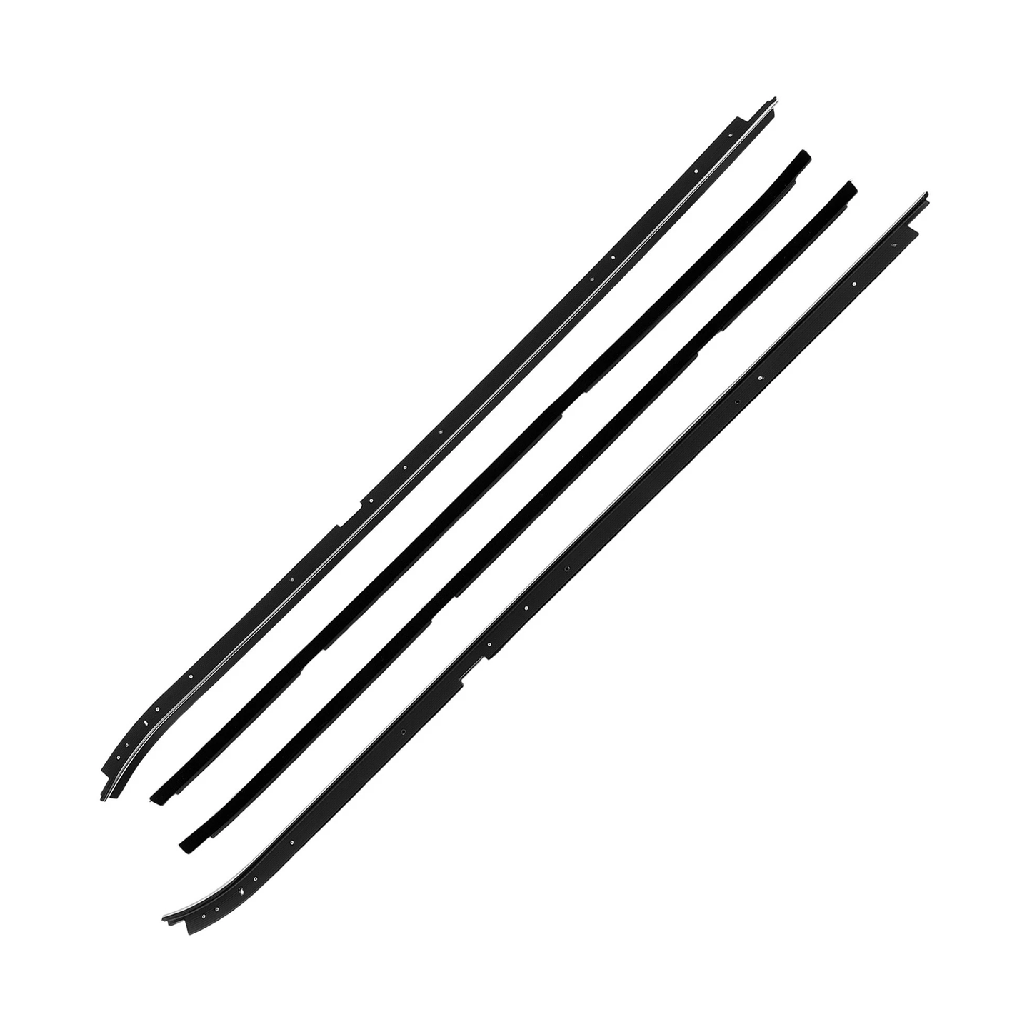 Door Window Sweep Felt Kit 85742 for 1981-1988 Oldsmobile Cutlass Supreme Calais Buick Regal