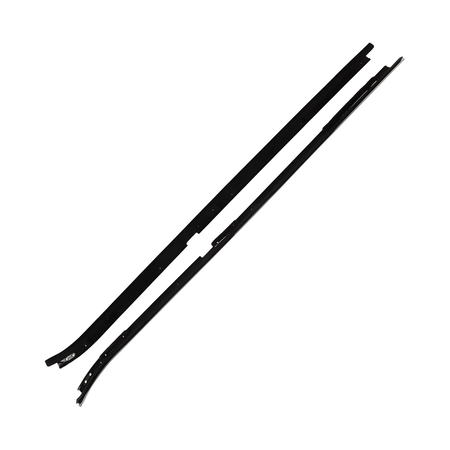 Door Window Sweep Felt Kit 85742 for 1981-1988 Oldsmobile Cutlass Supreme Calais Buick Regal - KUDUPARTS