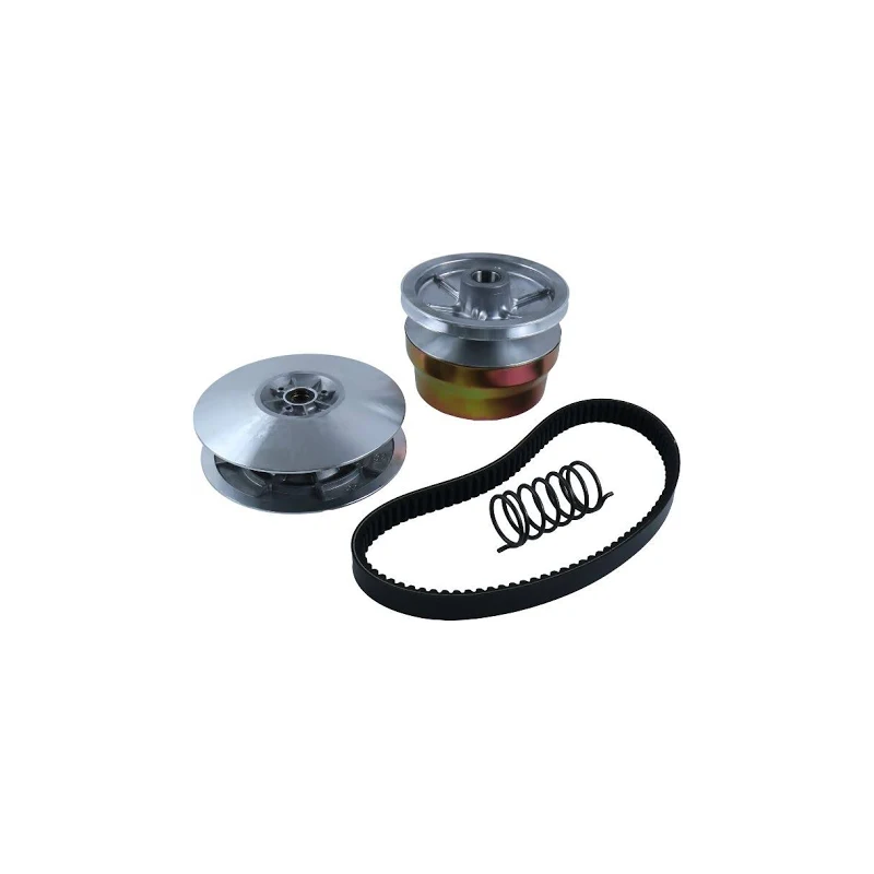 Drive Driven Clutch & Belt Kit J55-G6260-00-00 for Yamaha 4 Cycle Gas Golf Cart G2 G8 G9 G11 G14 G16 G20 G21 G22