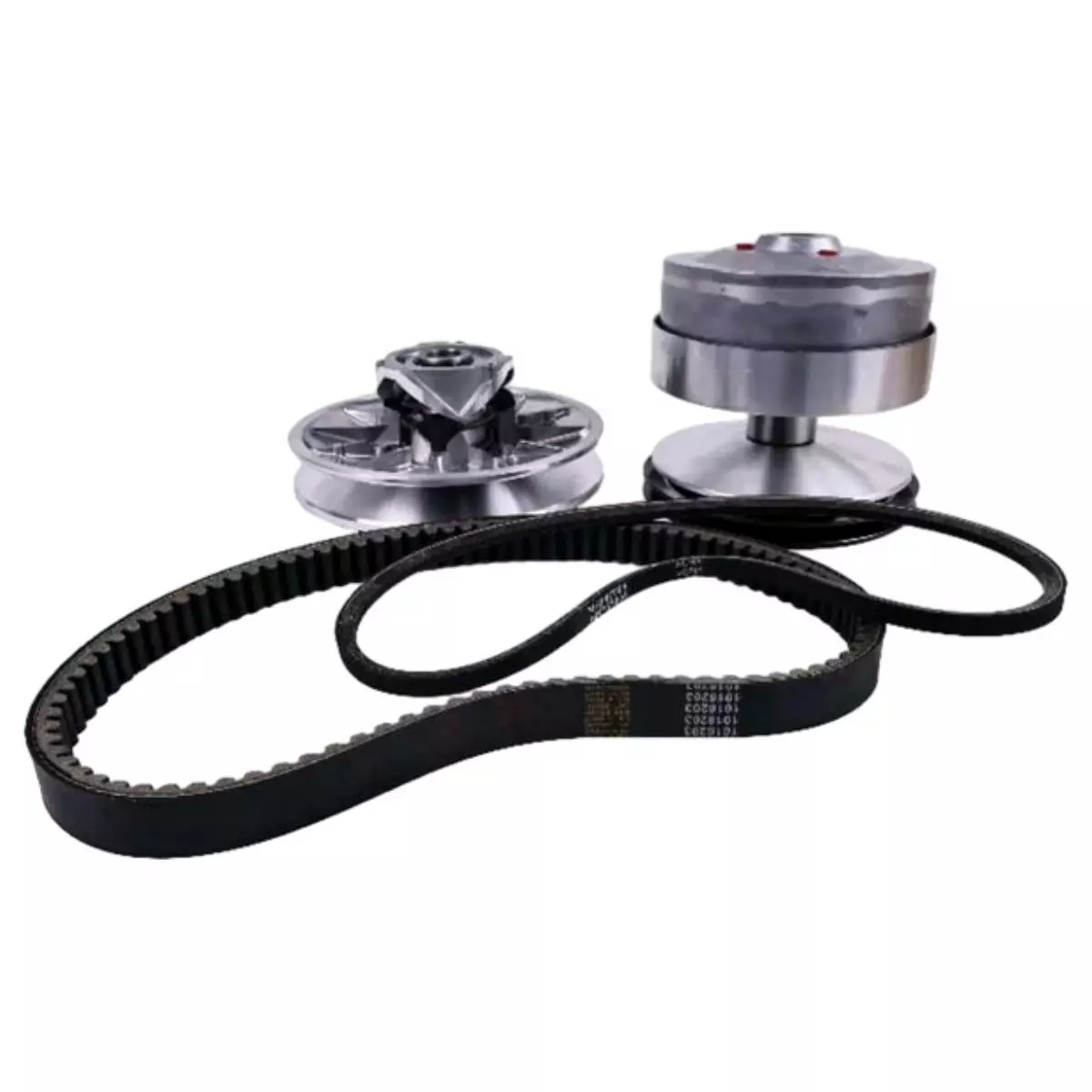 Drive Driven Clutch & Belt Set 101832902 101834001 for Club Car Golf Cart DS Precedent Carryall - KUDUPARTS