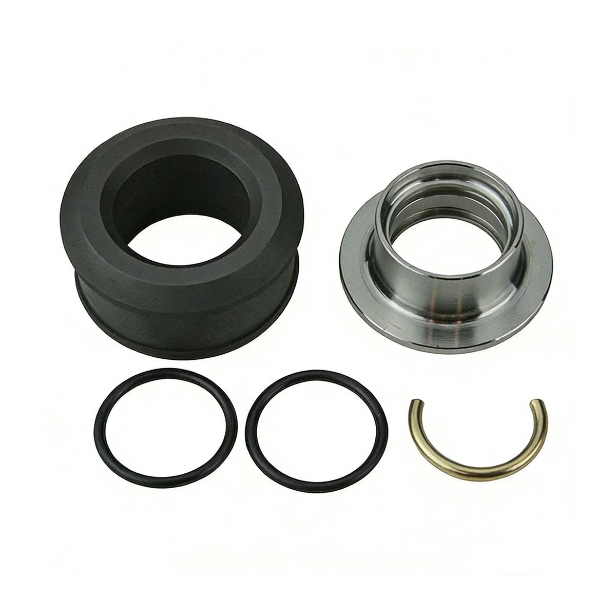 Drive Shaft Carbon Ring Seal Rebuild Kit 271001894 272000177 for 2003-2013 SeaDoo Watercraft 4-TEC GTI GTS GTX Wake Jet-Boat Sportster Challenger Speedster - KUDUPARTS