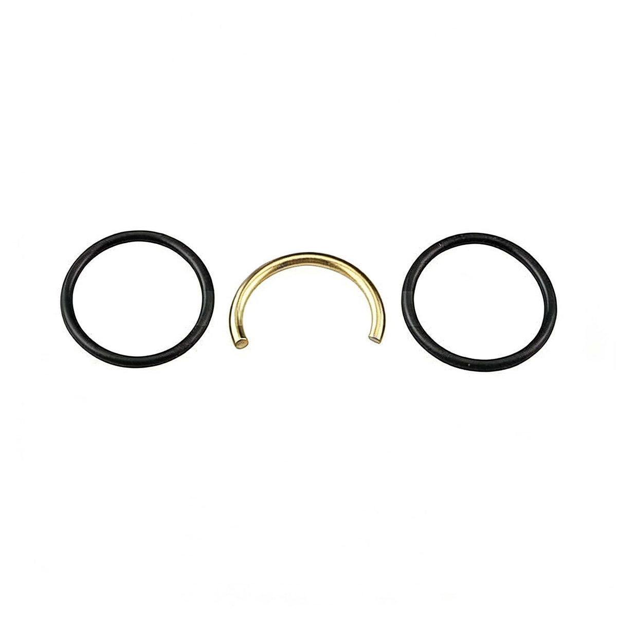 Drive Shaft Carbon Ring Seal Rebuild Kit 271001894 272000177 for 2003-2013 SeaDoo Watercraft 4-TEC GTI GTS GTX Wake Jet-Boat Sportster Challenger Speedster - KUDUPARTS