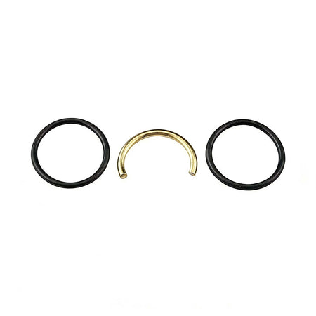 Drive Shaft Carbon Ring Seal Rebuild Kit 271001894 272000177 for 2003-2013 SeaDoo Watercraft 4-TEC GTI GTS GTX Wake Jet-Boat Sportster Challenger Speedster - KUDUPARTS