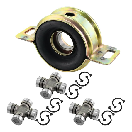 Drive Shaft Center Support Bearing & Universal Joint 37230-34010 5-1510X for Toyota Vehicle T100 Tacoma Tundra - KUDUPARTS