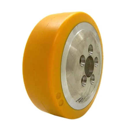 Drive Wheel 4400716 for Still Pallet Truck EGU-H EGU-18 EGU-20 Stacker EGV-14 EXU-H EGV-16 EXU-AC EXU-SF EXV-10 EXV-12 EXV-12I EXV-14 - KUDUPARTS
