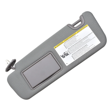 Driver Left Side Sun Visor 74320-0E074-B0 for Toyota Vehicle Highlander 2014-2019 - KUDUPARTS
