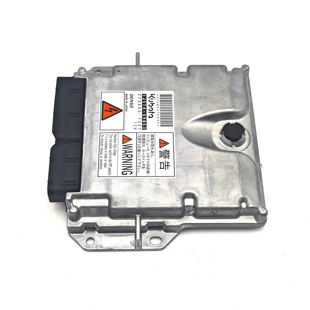 ECU Computer Control Board 1J770-59052 1J770-59051 for Kubota Engine V2607 V3800 - KUDUPARTS