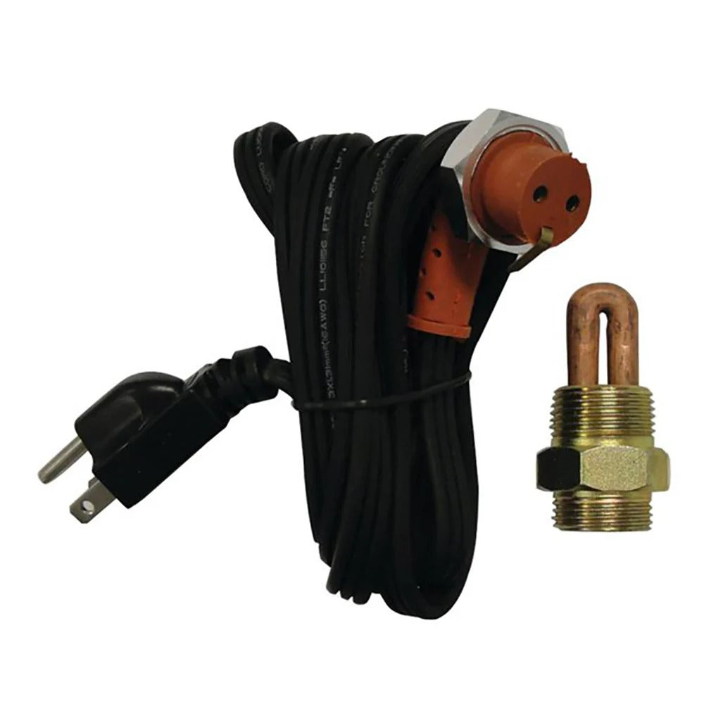 Ensemble de chauffage de bloc moteur 3/4NPT 400 W 120 V pour tracteur Massey Ferguson 255 285 1080 1085 302 304 365 3265