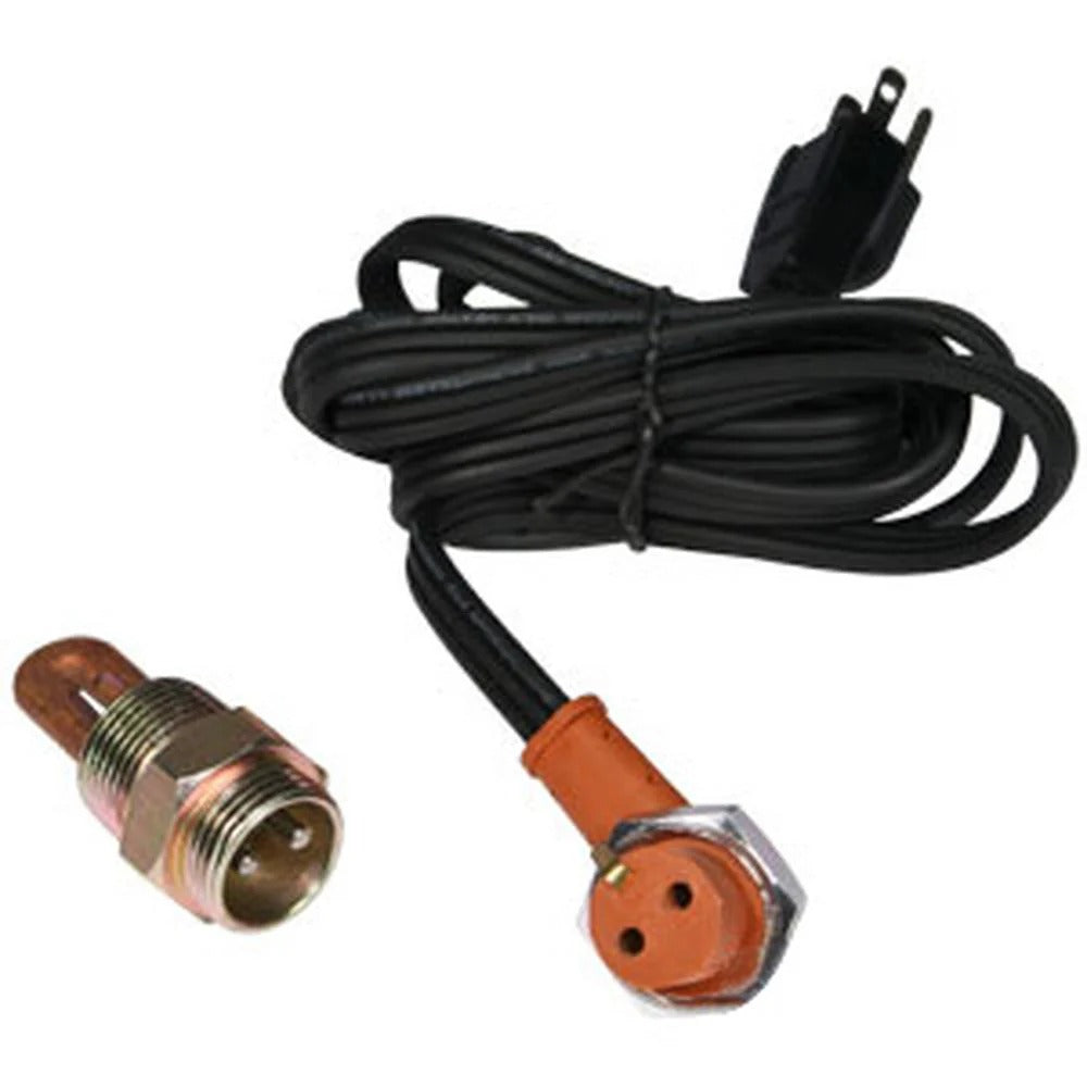 Kit de chauffage de bloc moteur 400 W 120 V pour tracteur Kubota