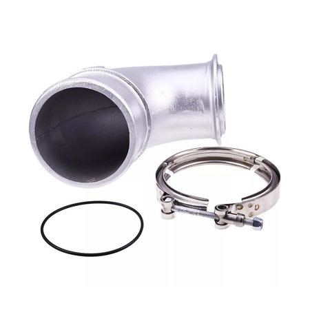 Elbow With Clamp And O-Ring 3682674 for Cummins Engine ISX - KUDUPARTS