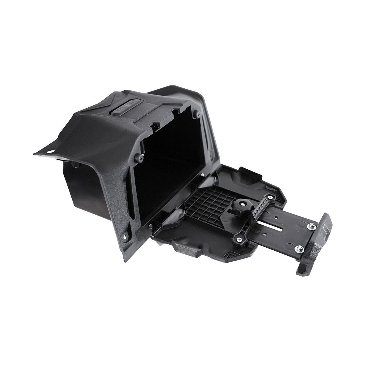 Electronic Device Holder with Integrated Storage for Polaris RZR XP 1000 2019-2023 - KUDUPARTS