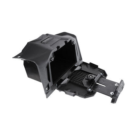 Electronic Device Holder with Integrated Storage for Polaris RZR XP 1000 2019-2023 - KUDUPARTS