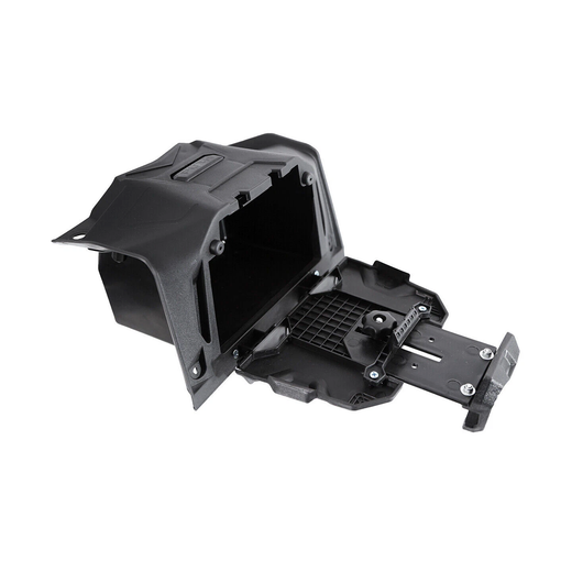 Electronic Device Holder with Integrated Storage for Polaris RZR XP 1000 2019-2023 - KUDUPARTS