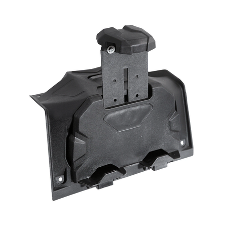 Electronic Device Holder with Integrated Storage for Polaris RZR XP 1000 2019-2023 - KUDUPARTS
