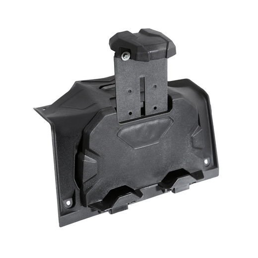 Electronic Device Holder with Integrated Storage for Polaris RZR XP 1000 2019-2023 - KUDUPARTS