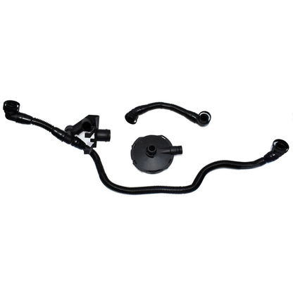 Engine Crankcase Breather Hose 06C103217H for Audi A4 A6 Quattro 3.0L V6 2002-2004 - KUDUPARTS