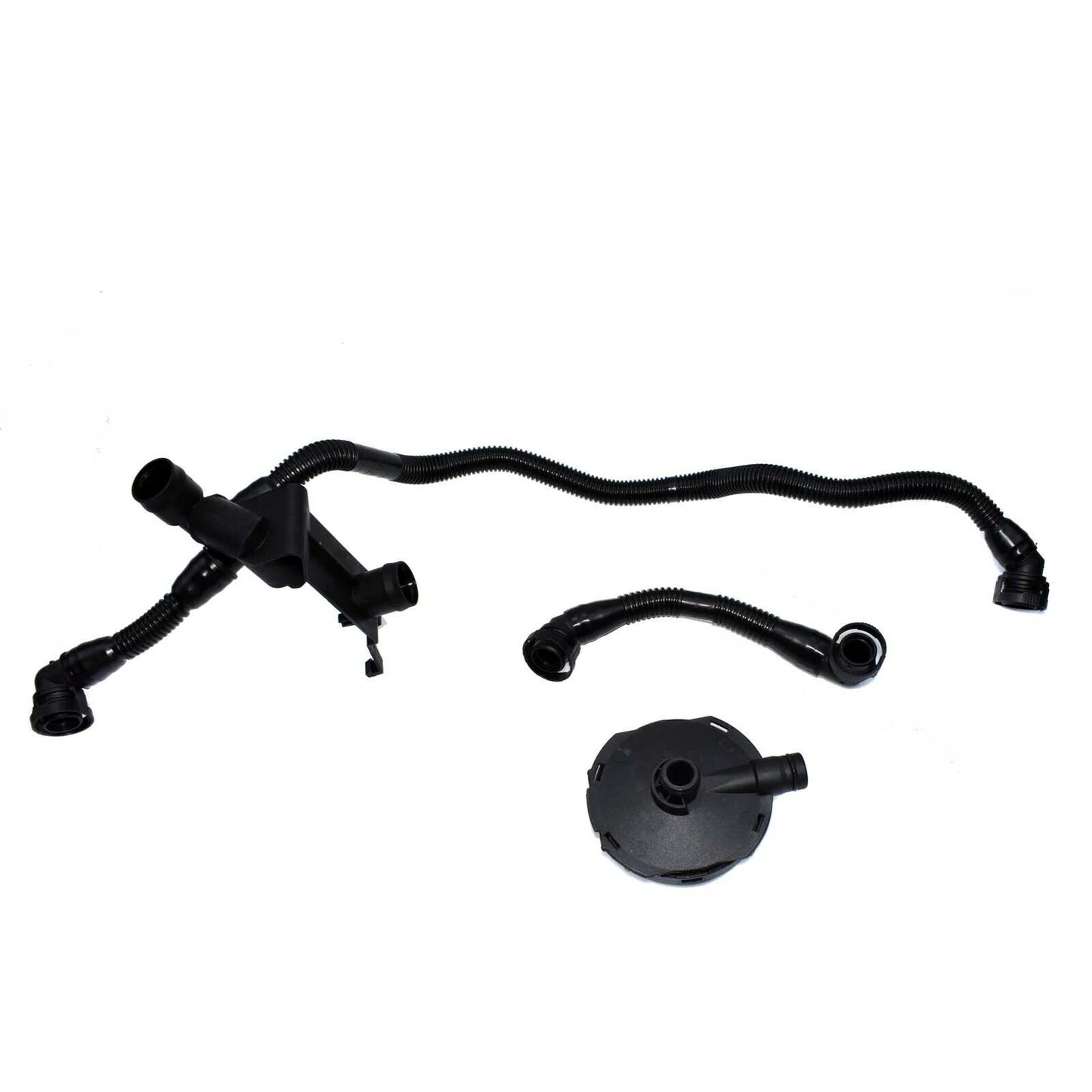 Engine Crankcase Breather Hose 06C103217H for Audi A4 A6 Quattro 3.0L V6 2002-2004 - KUDUPARTS