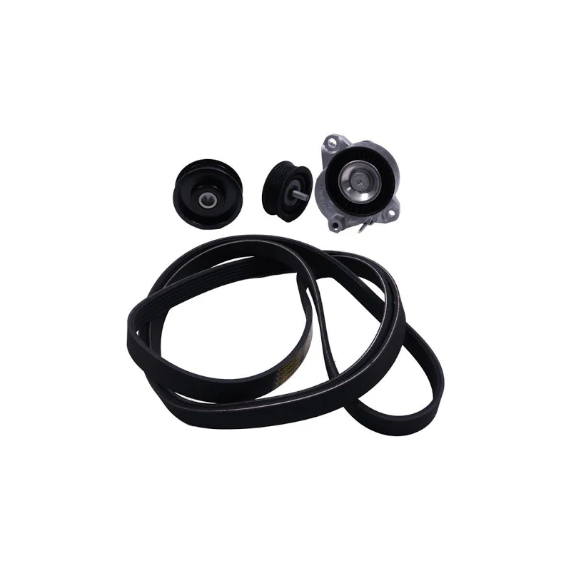 Kit de courroie serpentine de tendeur de courroie d'entraînement de moteur 2722000270 pour Mercedes Benz GL450 ML350 ML550 SLK300 