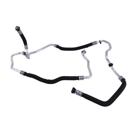 Engine Oil Cooler Hose 17227589509 17227589510 for BMW 550i 550i GT 650i 750i - KUDUPARTS