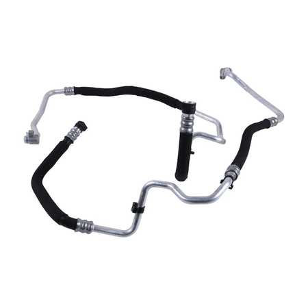 Engine Oil Cooler Hose 17227589509 17227589510 for BMW 550i 550i GT 650i 750i - KUDUPARTS