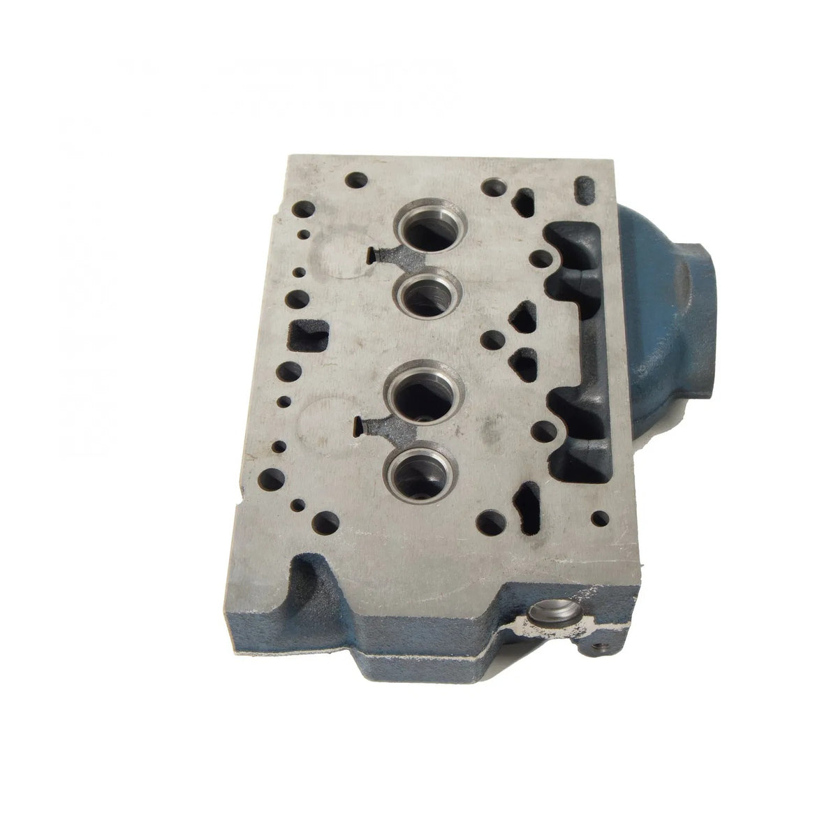 Engine ZL600 Bare Cylinder Head with Intake and Exhaust Valve for Kubota Tractor B6000 B6000E B6000DT - KUDUPARTS