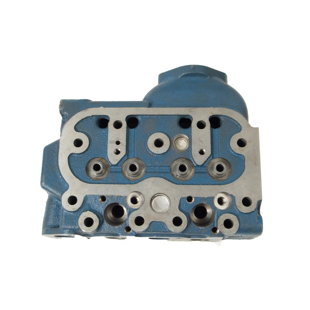 Engine ZL600 Bare Cylinder Head with Intake and Exhaust Valve for Kubota Tractor B6000 B6000E B6000DT - KUDUPARTS
