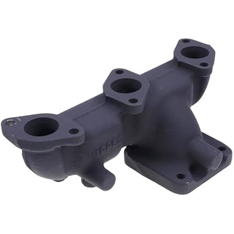 Exhaust Manifold 17213-12310 17213-12312 for Kubota D905 D1005 D1105 D1305 Engine Bobcat Skid Steer Loader - KUDUPARTS