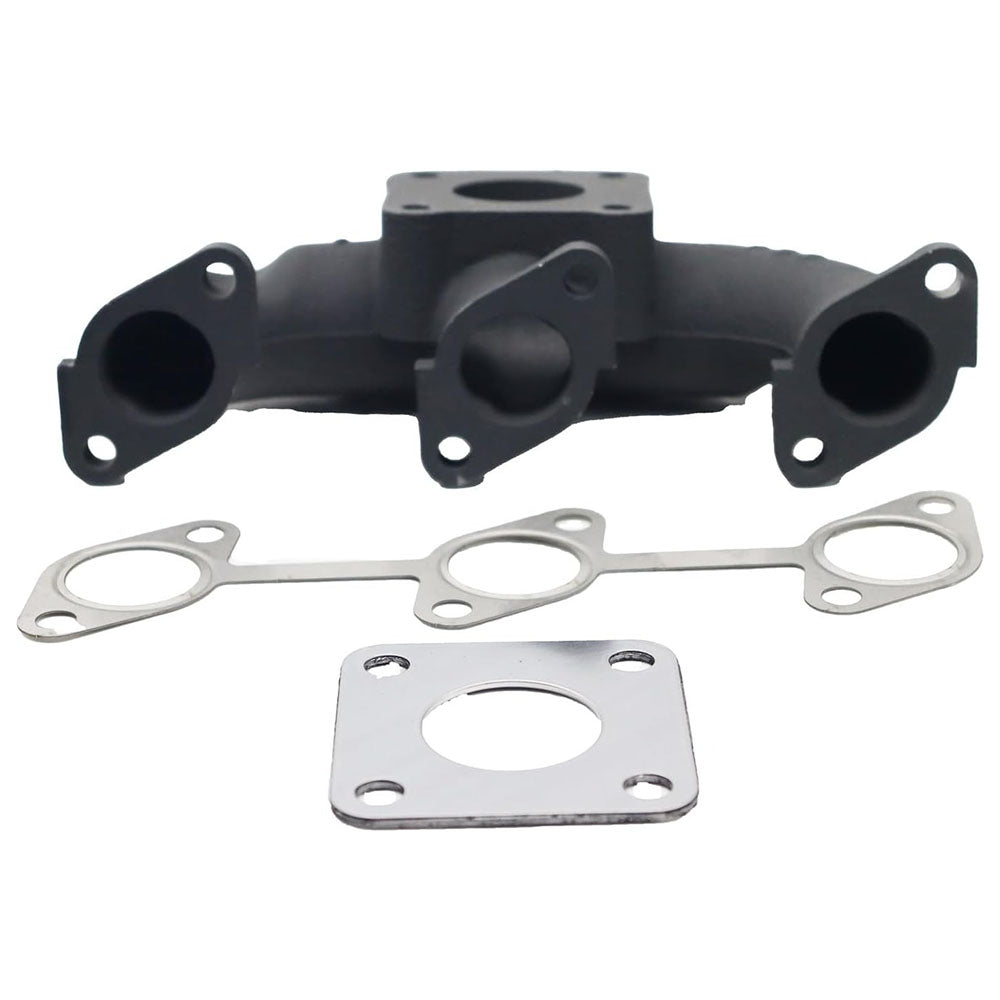 Exhaust Manifold 6680285 With Gasket 6672441 6575580 for Kubota Engine D1105 Bobcat Skid Steer Loader 553 - KUDUPARTS