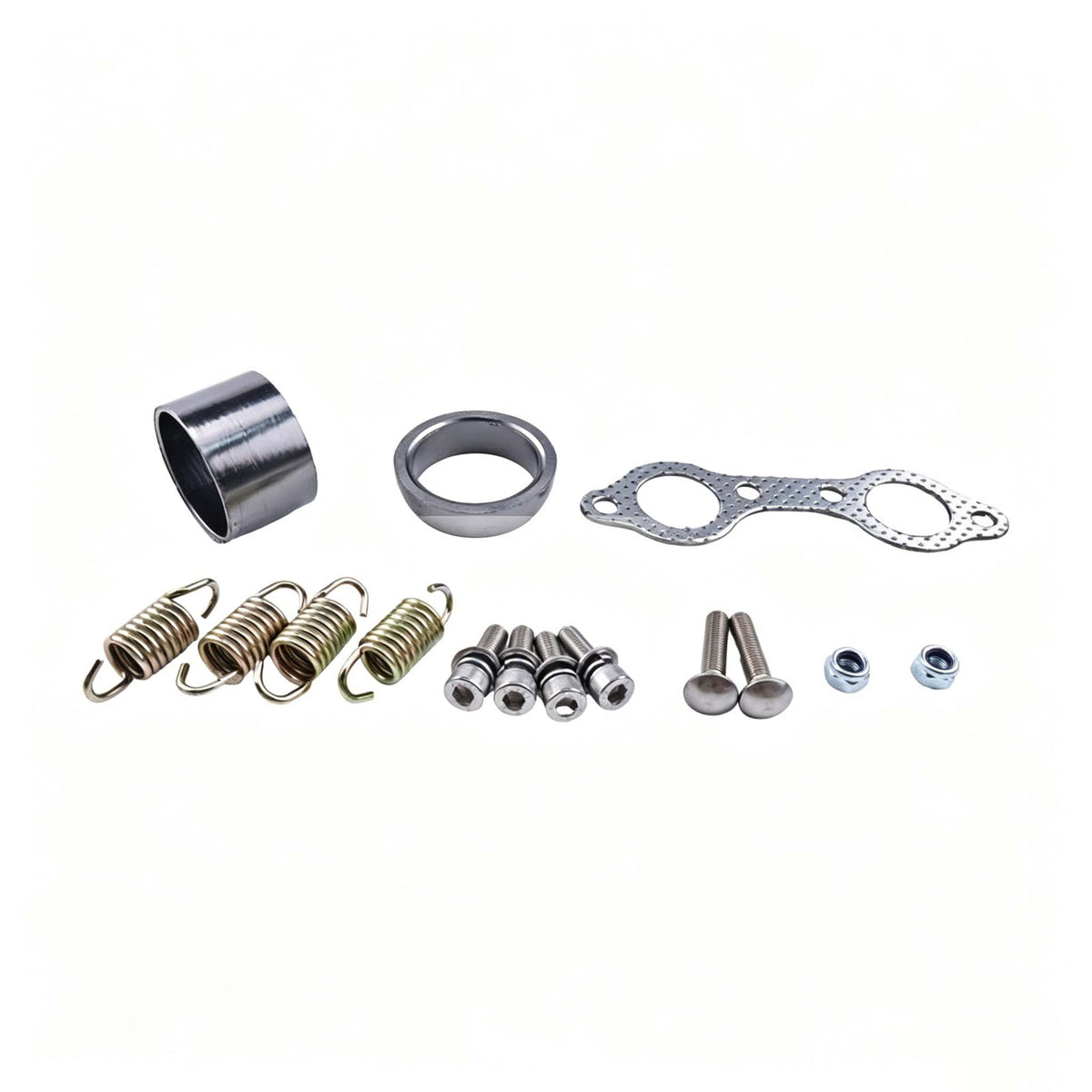 Exhaust Manifold Gasket Spring Rebuild Kit 3610047 5811511 7041687 for RZR Ranger 800 2011-2014 - KUDUPARTS