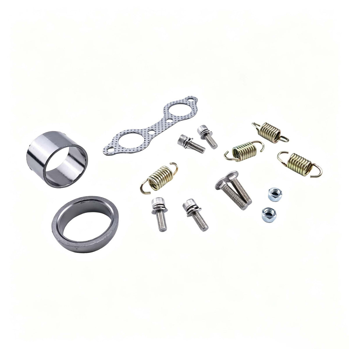 Exhaust Manifold Gasket Spring Rebuild Kit 3610047 5811511 7041687 for RZR Ranger 800 2011-2014 - KUDUPARTS
