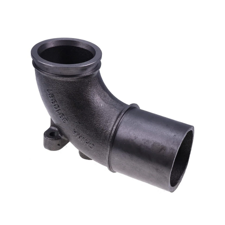 Exhaust Outlet Pipe 3910991 for Cummins Engine B 4B 5.9L 3.9L 6.7L Hyundai Wheel Loader HL17C HL750 - KUDUPARTS