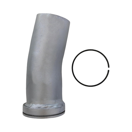 Exhaust Pipe 6207-11-5631 for Komatsu Engine 6D95 Excavator PC200-5 PC200LC-5 PC220-5 PC220LC-5 - KUDUPARTS