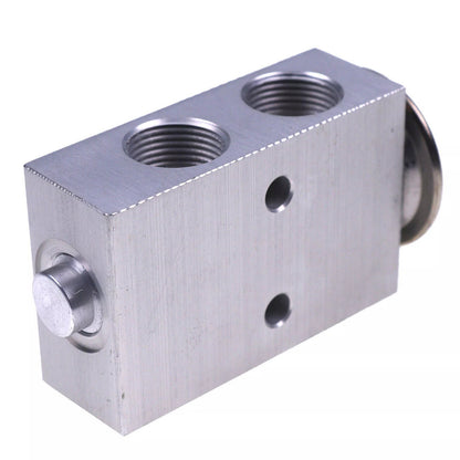 Expansion Valve F1NN19849AA for New Holland Backhoe Loader 555C 555D 575D 655C 655D 675D - KUDUPARTS