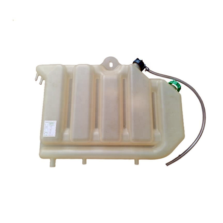Expansion Water Tank Assembly WG9112530333 for Howo Truck - KUDUPARTS