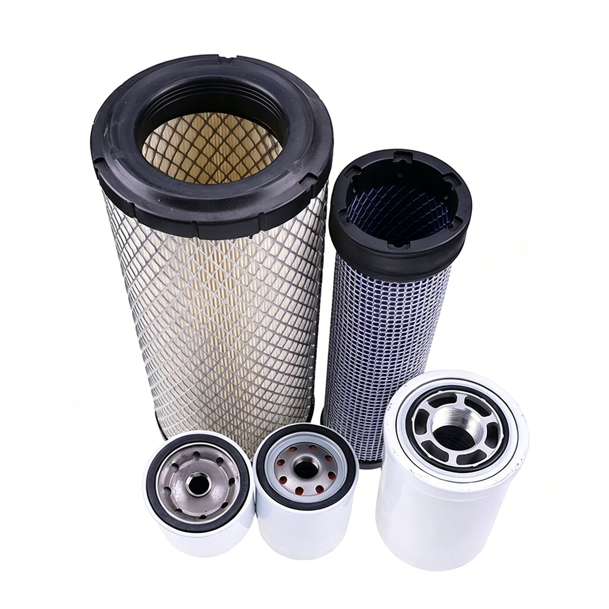 Filter Kit Maintenance 6665603 6667352 6666375 6666376 6661248 for Bobcat 863 863G 864 873 873G 883 - KUDUPARTS