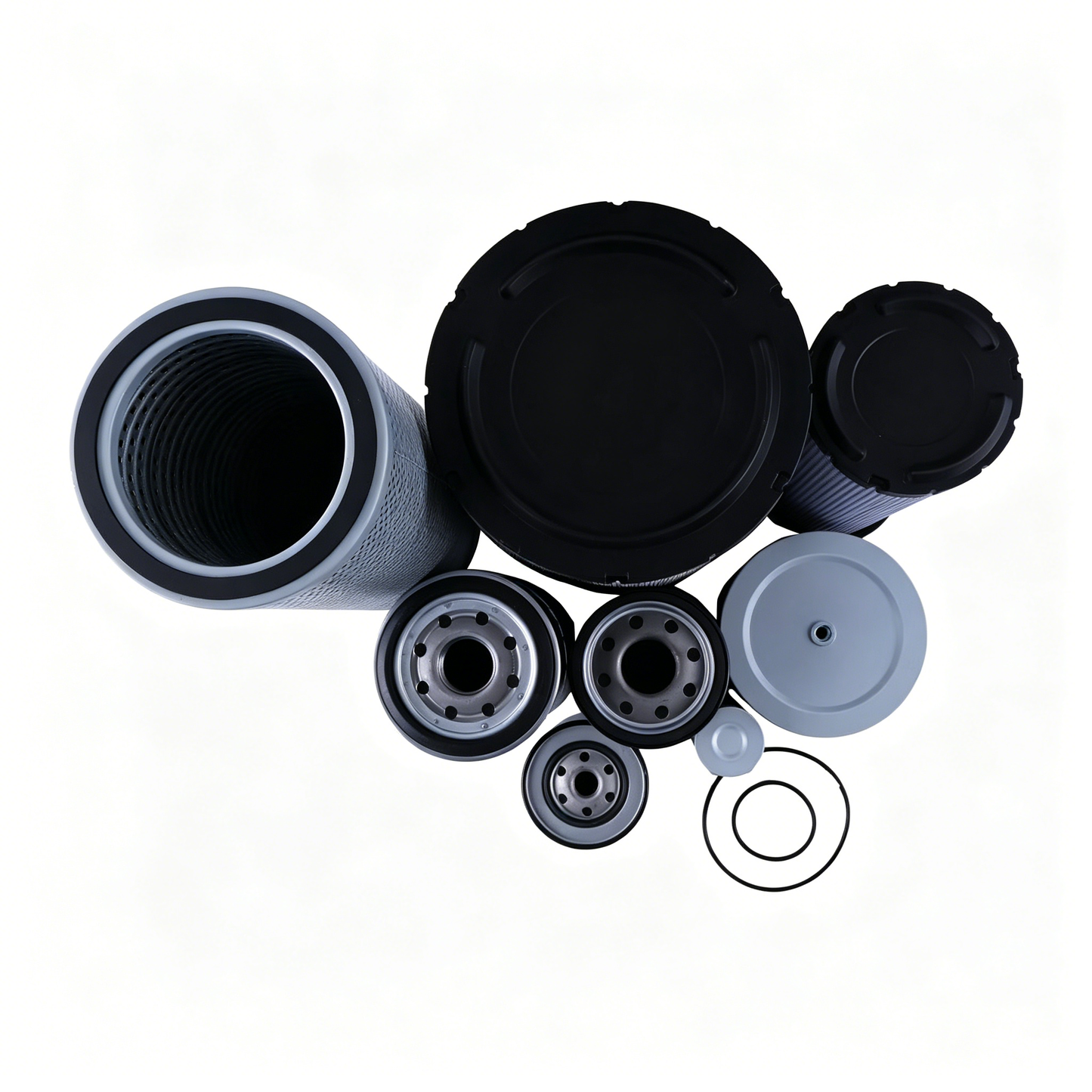 Filter Kit for Isuzu Engine 6BD1 6BG1 Hitachi Excavator EX200-2 EX200-3 EX200-1 EX200LC EX200-5