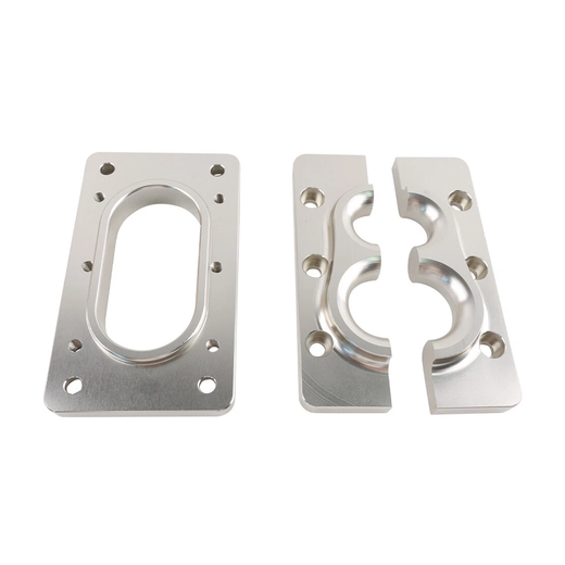 Fire Wall Pass Through Raw Bracket MQ-A09N1401ALS1 for Holley Terminator X Max Billet - KUDUPARTS
