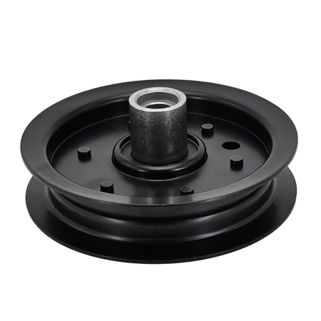 Flat Idler Pulley 604219 31406075F for Hustler RAPTOR 42" 52" SD 48" BigDog Mower - KUDUPARTS