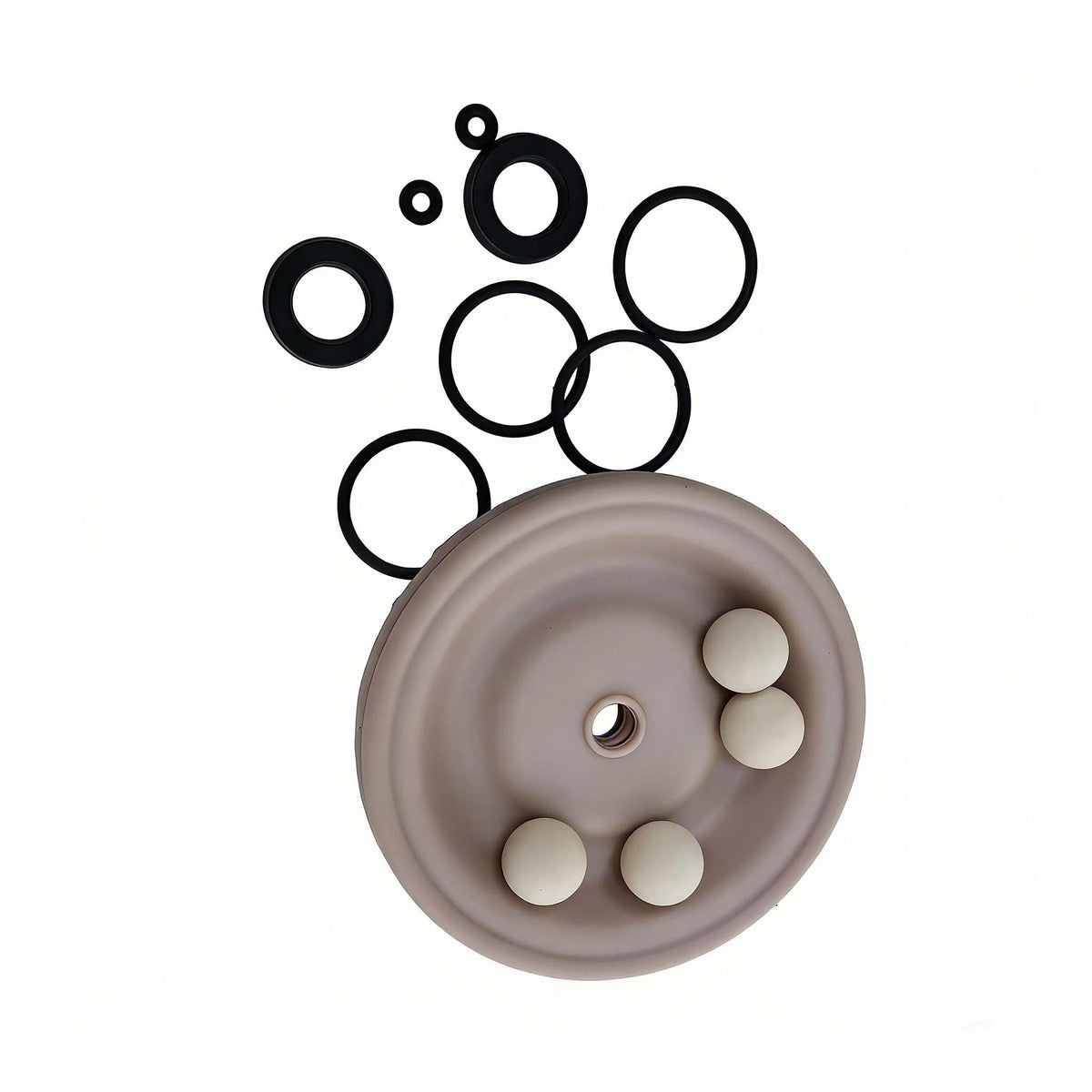 Fluid Section Repair Kit 637427-AA for Ingersoll Rand ARO Air Operated Double Diaphragm Pump - KUDUPARTS