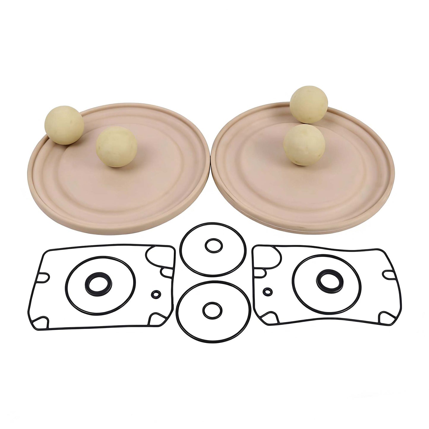 Fluid Section Service Kit 637309-AA for Ingersoll Rand ARO Diaphragm Pump