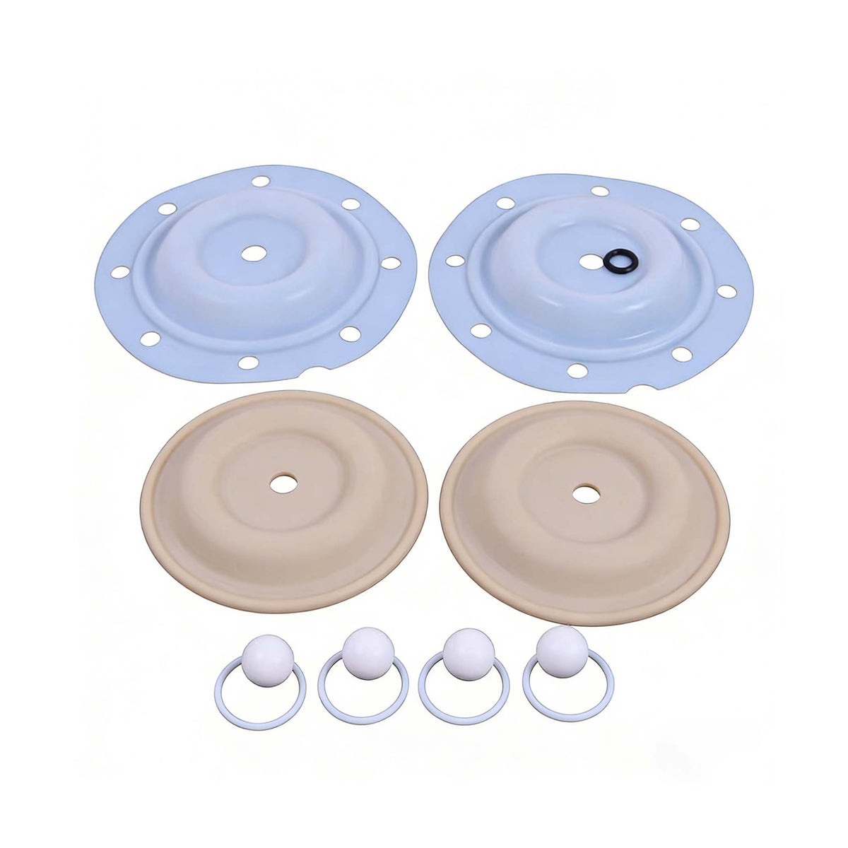 Fluid Section Service Kit 637427-TT for Ingersoll Rand ARO Air Operated Double Diaphragm Pump - KUDUPARTS