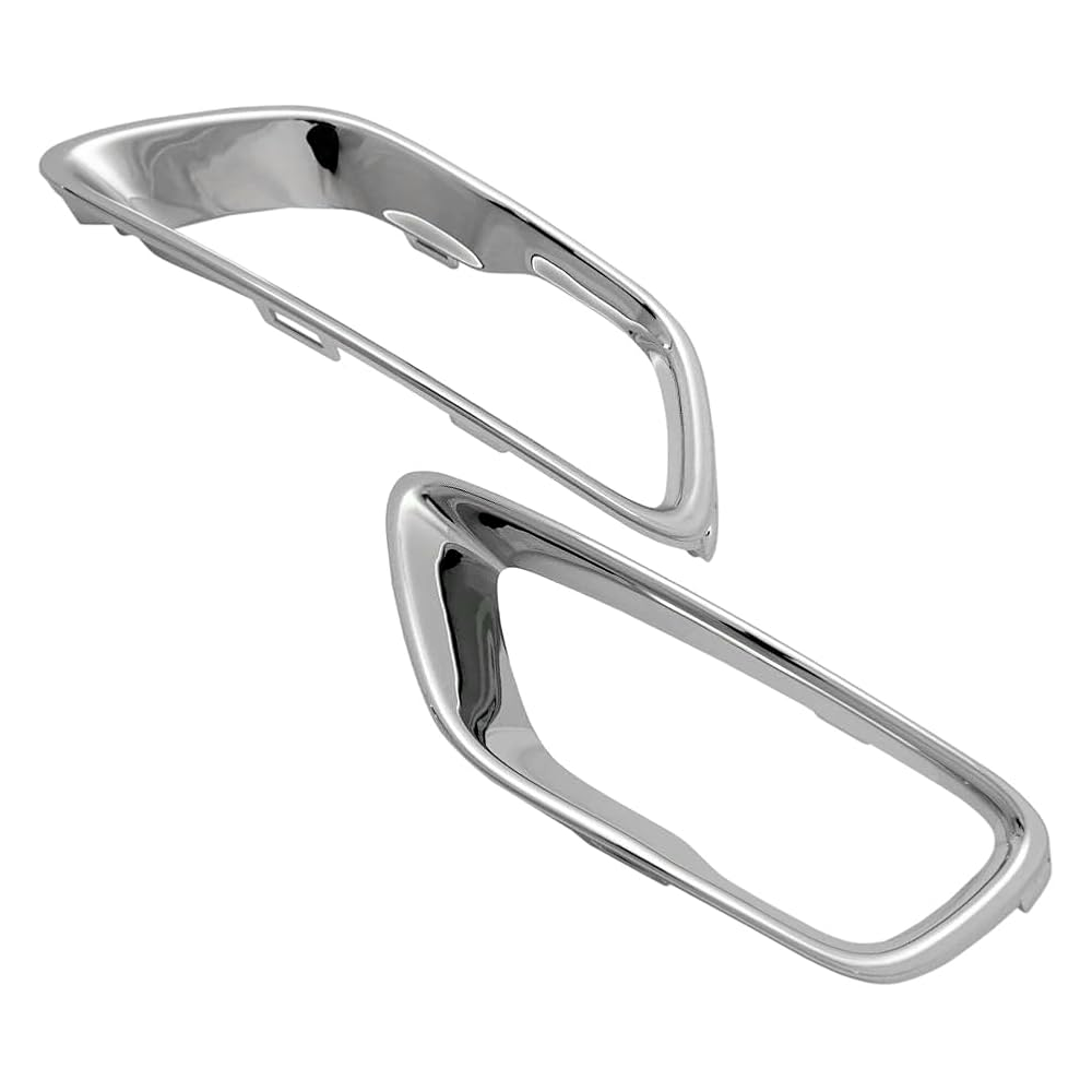 Fog Lamp Bezel Trim Ring Set 5ZM55SZ0AA 5ZM54SZ0AA for Jeep Grand Cherokee 2017-2022