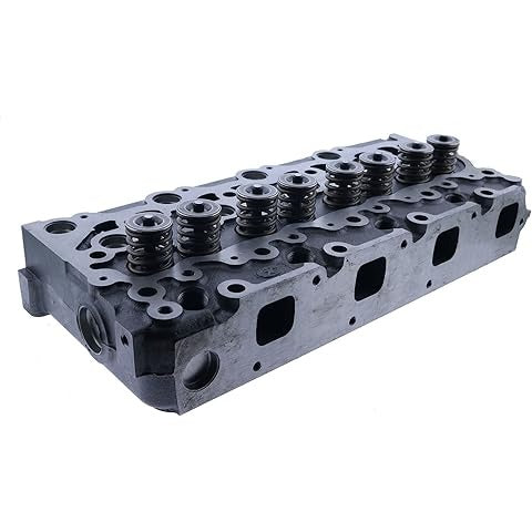 Kubota V2203 V2203E Complete Cylinder Head With Full Gasket Kit for Bobcat Loader 753 763 773 - KUDUPARTS