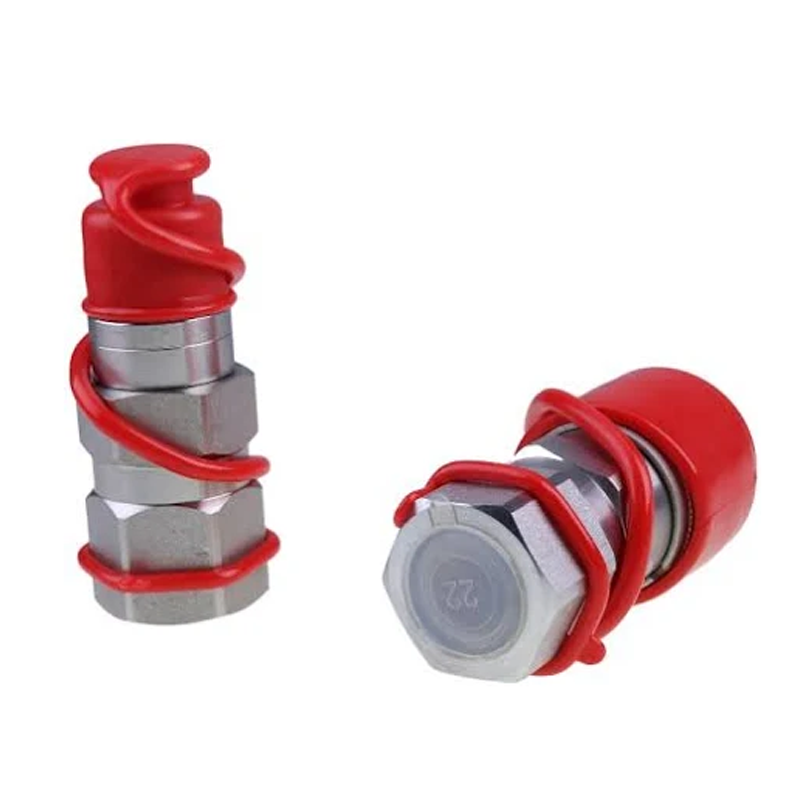 For Case (2004 or Newer) 85XT 90XT 95XT 5/8" SAE Flat Face Hydraulic Quick Connect Coupler Set - KUDUPARTS