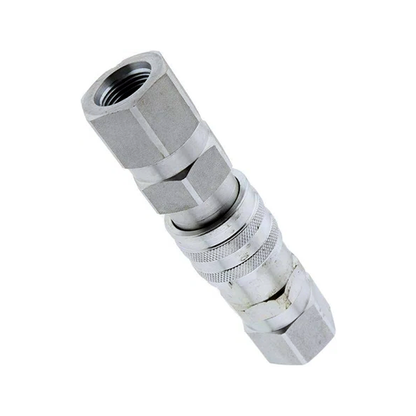 For Caterpillar CAT Excavator 216B 226B 232B 236B 242B 246 248B 252B 262B 5/8" SAE Flat Face Hydraulic Quick Connect Coupler Set