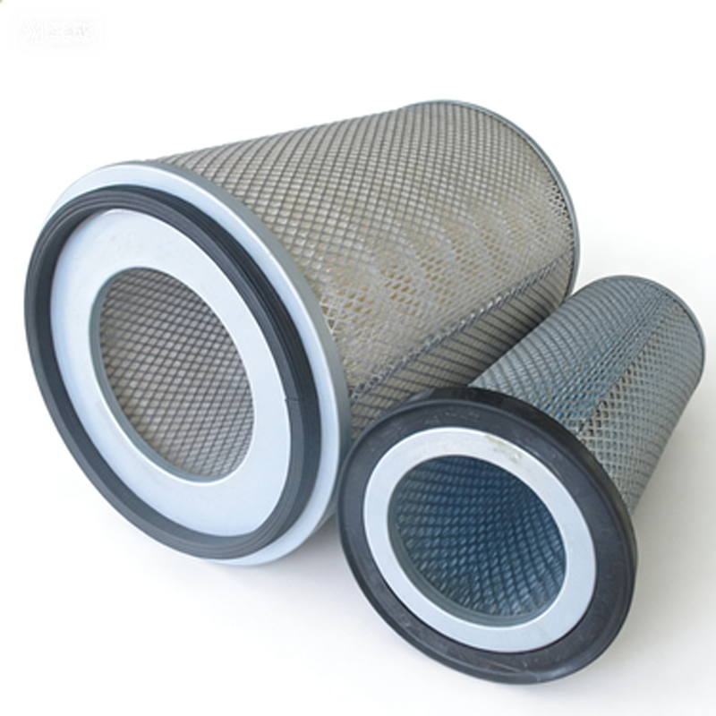 For Doosan Daewoo DH280 Air Filter 2474Y1009 and 2474Y6025 - KUDUPARTS