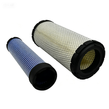 For Doosan Daewoo Excavator DX255LC DX255LC-3 Air Filter Element 474-00040 and 474-00039